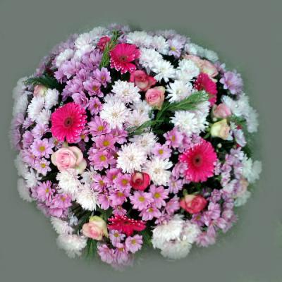 Réf: 5206 Coussin deuil dernier hommage