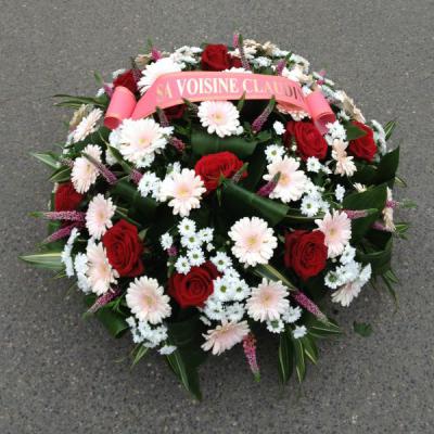 Réf: 5208 Coussin deuil dernier hommage