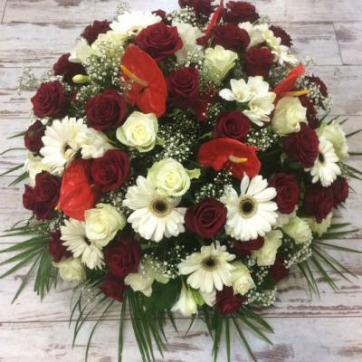 Réf: 5209 Coussin deuil dernier hommage