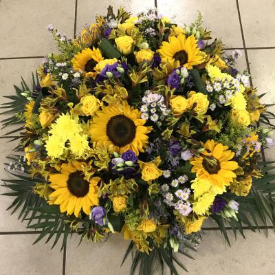 Réf: 5213 Coussin deuil dernier hommage