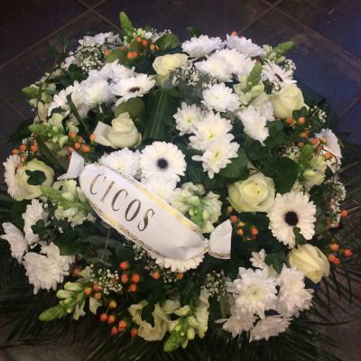 Réf: 5219 Coussin deuil dernier hommage