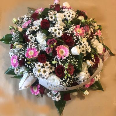 Réf: 5222 Coussin deuil dernier hommage