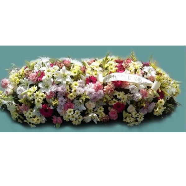 Réf: 5409 Raquette deuil dernier hommage