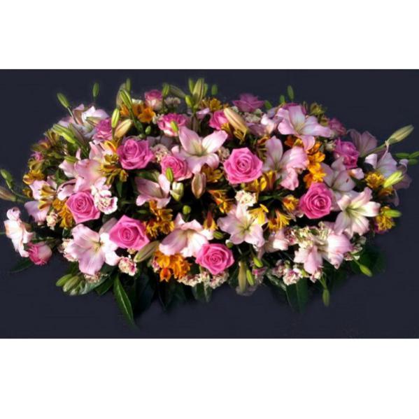 Réf: 5411 Raquette deuil dernier hommage