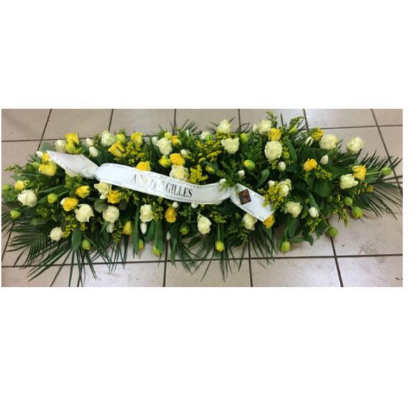 Réf: 5421 Raquette deuil dernier hommage