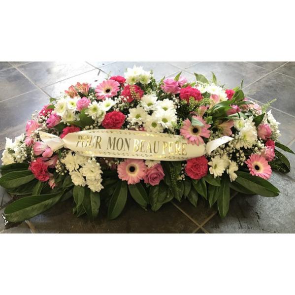 Réf: 5426 Raquette deuil dernier hommage