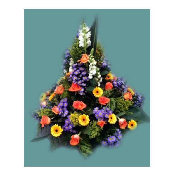 Réf: 5307 Coussin conique deuil dernier hommage