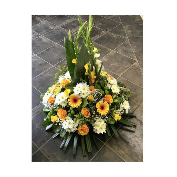 Réf: 5321 Coussin conique deuil dernier hommage