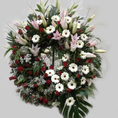 Réf: 5609 Couronne deuil dernier hommage