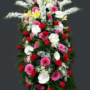 Réf: 5801 Raquette deuil dernier hommage