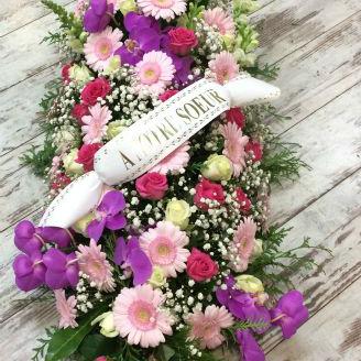 Réf: 5804 Raquette deuil dernier hommage