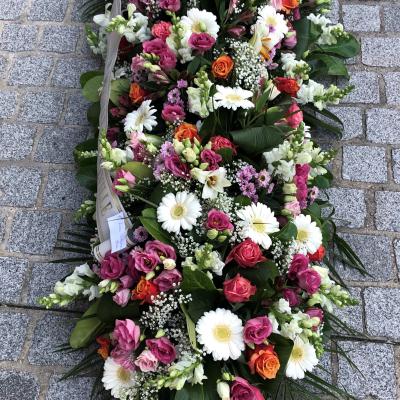 Réf: 5806 Raquette deuil dernier hommage