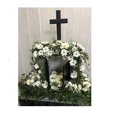 Réf: 0001 Porte deuil dernier hommage