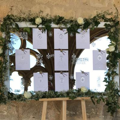 Mariage fleurs cadre @Fleurs de Conflans