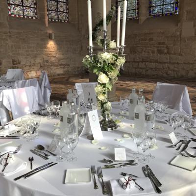 Mariage chandelier @Fleurs de Conflans