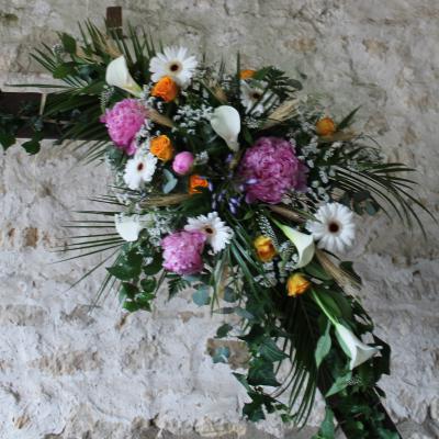 Mariage décoration de l'arche @Fleurs de Conflans