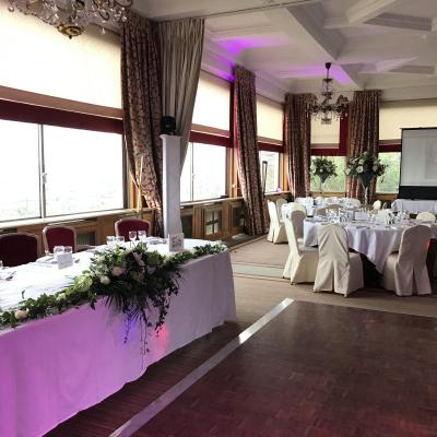 Mariage vase Martini @Fleurs de Conflans