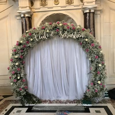 Arche florale @Fleurs de Conflans