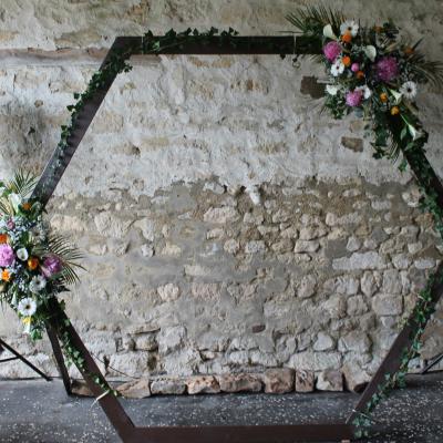 Arche florale @Fleurs de Conflans