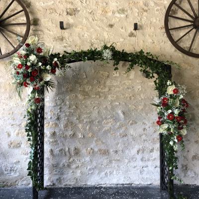 Arche florale @Fleurs de Conflans