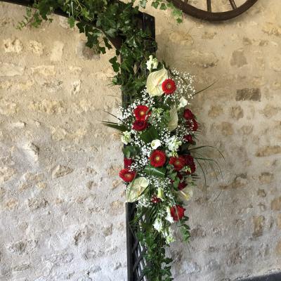 Arche florale @Fleurs de Conflans