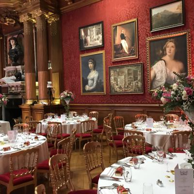 Mariage vase Martini @Fleurs de Conflans