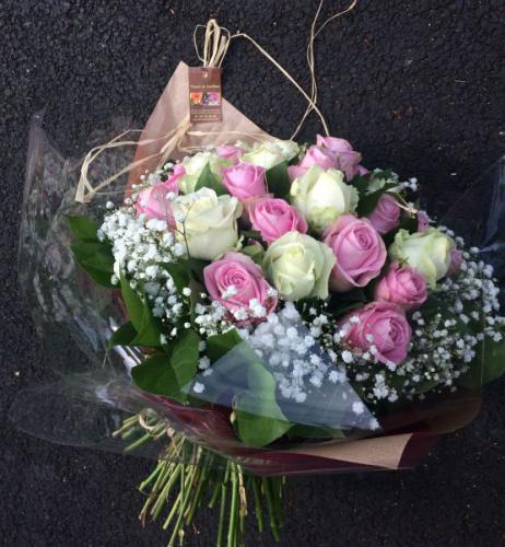 Bouquet de fleurs @fleursdeconflans.com