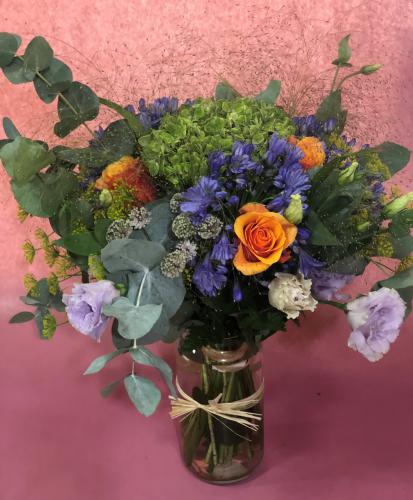 Bouquet de fleurs @fleursdeconflans.com