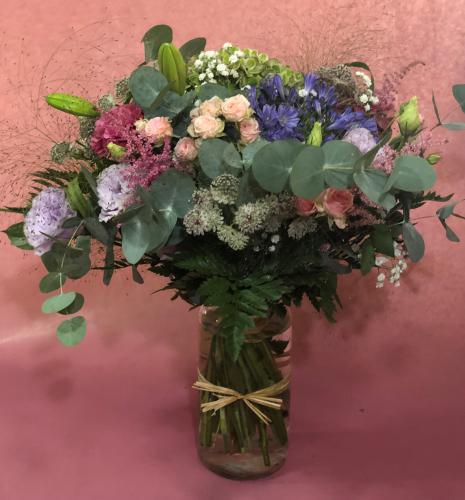 Bouquet de fleurs @fleursdeconflans.com