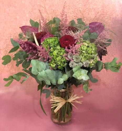 Bouquet de fleurs @fleursdeconflans.com